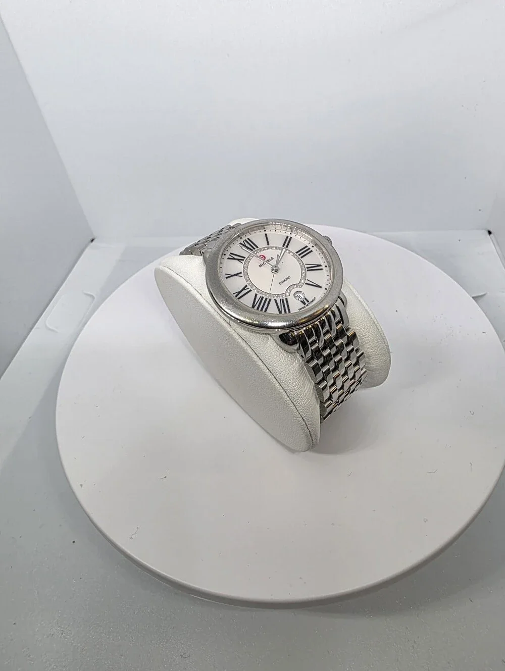 Michele Serein Diamond Collection, 29mm Watch with 46 Diamonds.